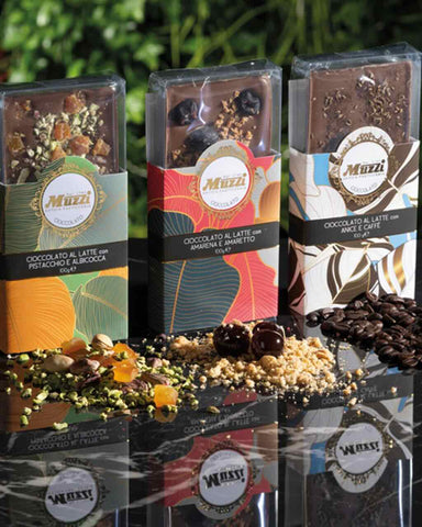 Muzzi - Milk Chocolate Bars (100g)