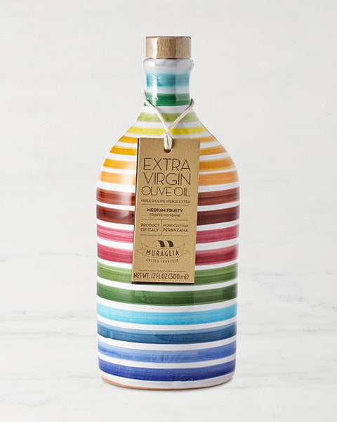 Muraglia - Iconic Rainbow Ceramic Bottle Intense Fruity Coratina (500ml)